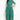 Stylish Printed Festival Rayon Gown in Green Color For Women