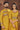 Navratri Special Cotton Fabric Mustard Color Embroidered Readymade Designer Salwar Kameez