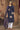 Navratri Special Navy Blue Color Embroidered Readymade Designer Salwar Suit In Cotton Fabric