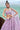 Occasion Wear Heavy Embroidered Lehenga Choli In Lavender Net Fabric