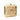 Golden Printed Embellished Box Clutch