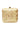 Golden Printed Embellished Box Clutch