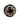 Black Art Silk Sequins Round Clutch For Cocotail Party
