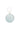 Light Cyan Round Clutch With Embroidered Design