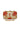 Beige Art Silk Floral Embroidered Clutch