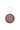 Art Silk Embroidered Round Clutch In Purple Color