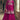 Georgette Fabric Embroidered Readymade Sharara Top Lehenga In Rani Color
