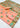 Attractive Peach Color Jacquard Work Art Silk Fabric Saree