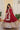 Maroon Color Fancy Fabric Admirable Readymade Gown With Dupatta In Party Wear