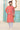 Peach Color Linen Cotton Fabric Sangeet Wear Designer Mens Kurta Pyjama