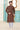 Brown Color Linen Cotton Fabric Reception Wear Stylish Mens Kurta Pyjama