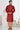Red Color Silk Fabric Sangeet Wear Readymade Fancy Mens Kurta Pyjama
