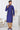 Navy Blue Color Silk Fabric Sangeet Wear Readymade Designer Mens Kurta Pyjama