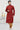 Beautiful Red Color Cotton Fabric Function Wear Fancy Printed Readymade Kurta Pyjama For Men