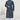 Captivating Navy Blue Color Cotton Fabric Wedding Wear Designer Printed Readymade Kurta Pyjama For Men