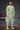 Sea Green Color Wedding Wear Pretty Dhoti Style Indo Western For Men In Jacquard Fabric