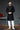 Festive Wear Readymade Kurta Pyjama For Men In Black Cotton Silk Fabric