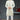 Engaging Off White Color Jacquard Fabric Italian Indo Western
