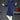 Captivating Velvet Fabric Navy Blue Color Italian Indo Western