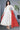 Rayon Fabric Charismatic Readymade Gown With Dupatta In White Color