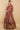 Red Color Party Wear Digital Print Readymade Long Anarkali Style Gown In Art Silk Fabric