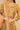 Sangeet Wear Digital Print Readymade Long Anarkali Style Gown In Art Silk Fabric Yellow Color