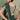 Imperial Green Color Satin Crepe Saree With Contrast Blouse