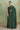 Imperial Green Color Satin Crepe Saree With Contrast Blouse