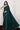 Teal Color Brasso Fabric Beguiling Embroidered And Stone Work Saree