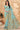 Appealing Foil Printed Work On Kora Silk Fabric Saree In Sky Blue Color