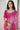 Pink Color Georgette And Chiffon Fabric Engaging Saree With Embroidered Work
