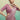 Pink Color Lace Border Work Chiffon Fabric Saree With Embroidered Blouse