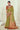 Organza Fabric Olive Color Incredible Weaving And Stone Work Saree