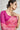 Pink Color Party Style Embroidered And Stone Work Charismatic Organza Saree