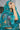 Party Style Embroidered And Stone Work Teal Color Magnificent Organza Saree