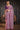 Lavender Color Border Work On Organza Fabric Beatific Saree