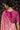 Incredible Border Work On Organza Fabric Pink Color Saree