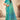 Marvelous Printed Georgette Sea Green Color Saree