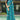 Chiffon Fabric Printed Teal Color Daily Wear Saree