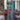 Teal Cotton Silk Fabric Fancy Printed Saree