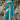 Cyan Color Tempting Paithani Silk Weaving Work Saree