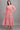 Party Look Georgette Fabric Pink Color Engaging Gown