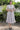 Awesome Party Look Georgette Fabric Gown In Grey Color