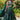 Dark Green Color Silk Fabric Wedding Look Captivating Lehenga