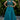 Wedding Look Silk Fabric Teal Color Ingenious Lehenga