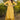 Attractive Rayon Fabric Yellow Color Kurti Readymade Bottom Set With Digital Printed Work