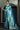Riveting Kanjivaram Silk Two Tone Saree In Cyan Color