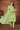 Green Color Organza Fabric Alluring Casual Look Salwar Suit