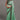 Traditional Chinon Fabric Sea Green Color Saree with Border Work