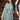 Organza Fabric Sea Green Color Embroidered Readymade Designer Salwar Suit